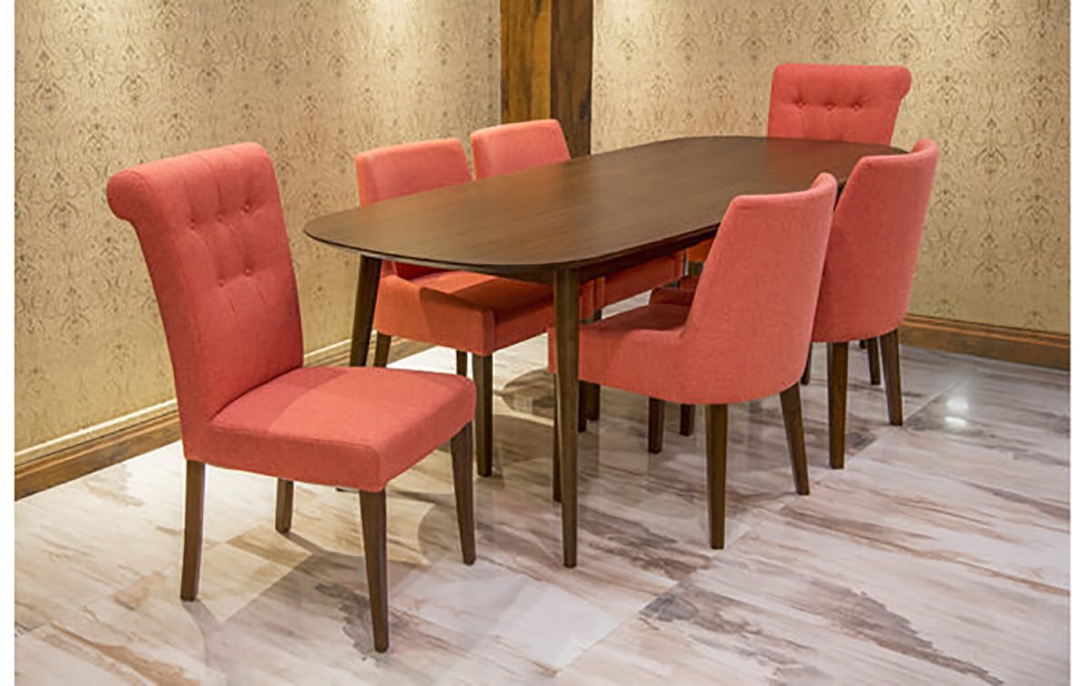 Tiara – Dining Table With 6 Chairs