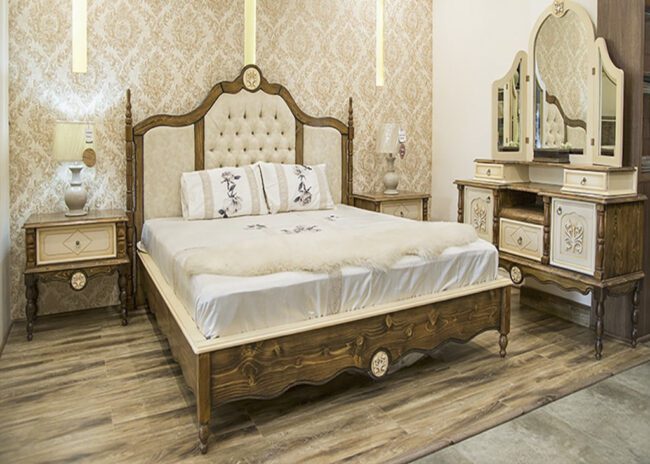 Buy Armen luxury king size bed Online in Pakistan - JF Homes