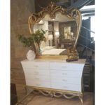 Buy Luxury Siena Dressing Table with Mirror Online - JF Homes