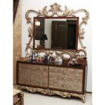 Buy Latina Mirror with 6-Drawer Master Dresser Online - JF Homes