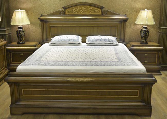 Buy Elegant Madrid king size bed Online in Pakistan - JF Homes
