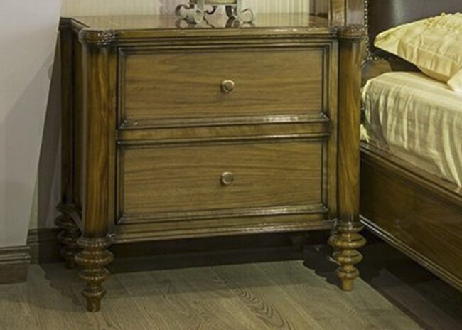 Buy Valencia 2 drawer bedside table online in Pakistan - JF Homes