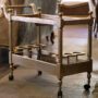 Tea Trolley – Wooden Polish