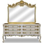 Buy Stylish & Luxurious Rome Dresser with Mirror - JF Homes