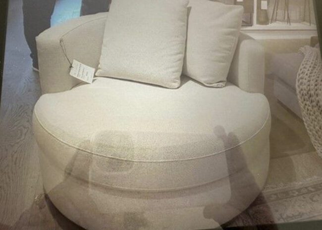 Vermont Single Seater Fabric Sofa