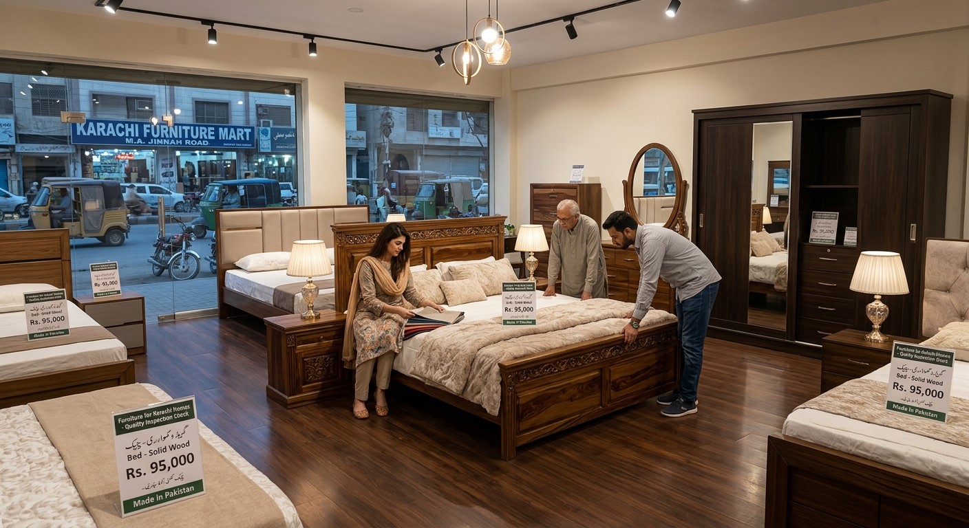 bedroom furniture in karachi